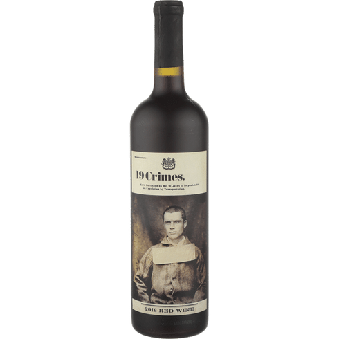 Australia Red Wines 19 Crimes Red Blend Wine L&P Wines & Liquors