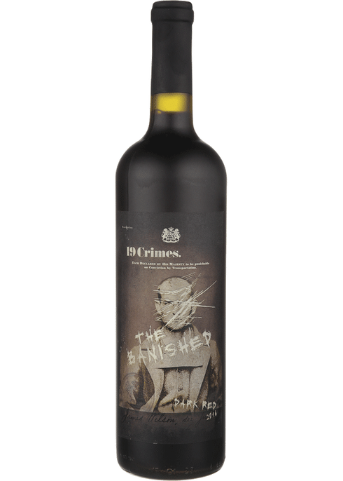 Australia Red Wines 19 Crimes The Banished 750ML L&P Wines & Liquors