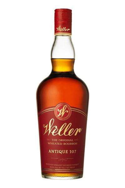 Bourbon Whiskey Weller Antique 107 Wheated Bourbon Whiskey 750ml L&P Wines & Liquors