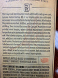 Bourbon Whiskey Woodinville Straight Bourbon Whiskey, 45% ABV 750ml L&P Wines & Liquors