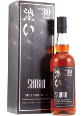 Japanese Whisky Shibui Single Grain 30 Year 750ml L&P Wines & Liquors