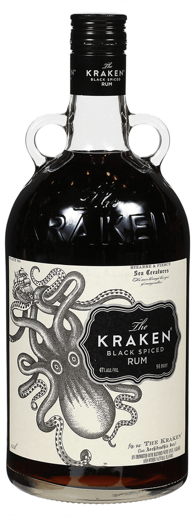 Rum KRAKEN Black Spiced Rum Original 1.75L L&P Wines & Liquors
