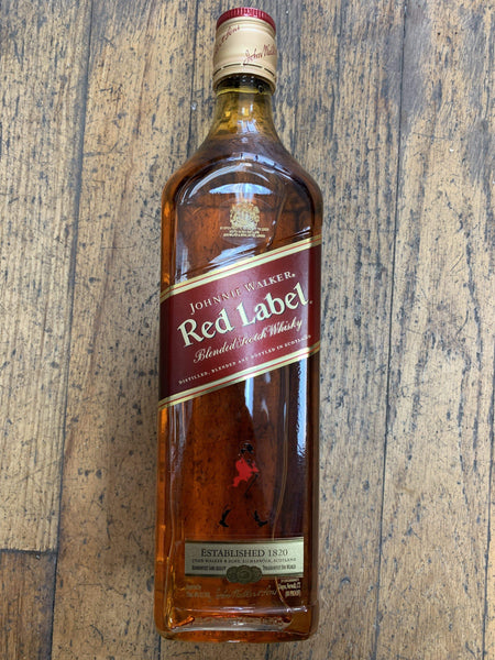 whisky johnnie walker red label 750 ml