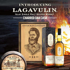 Scotch Whisky Lagavulin 11 Years Old Scotch Whiskey Offerman Edition  750ml L&P Wines & Liquors