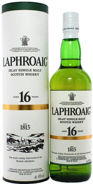 Laphroaig 16 Year Old / Amazon Exclusive Scotch Whiskey 750 ml