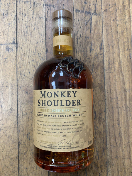 Monkey Shoulder blended malt whisky