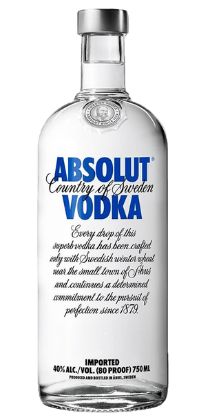 ABSOLUT VODKA 80 750ML - Liquor Mart