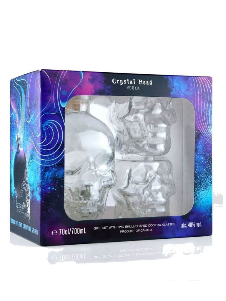 Vodka Crystal Head Vodka w/ 2 Shot Glasses 750 ml L&P Wines & Liquors