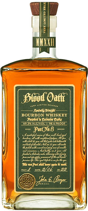 Bourbon Whiskey Blood Oath Pact 8 Bourbon Whiskey 750ml LP Wines & Liquors