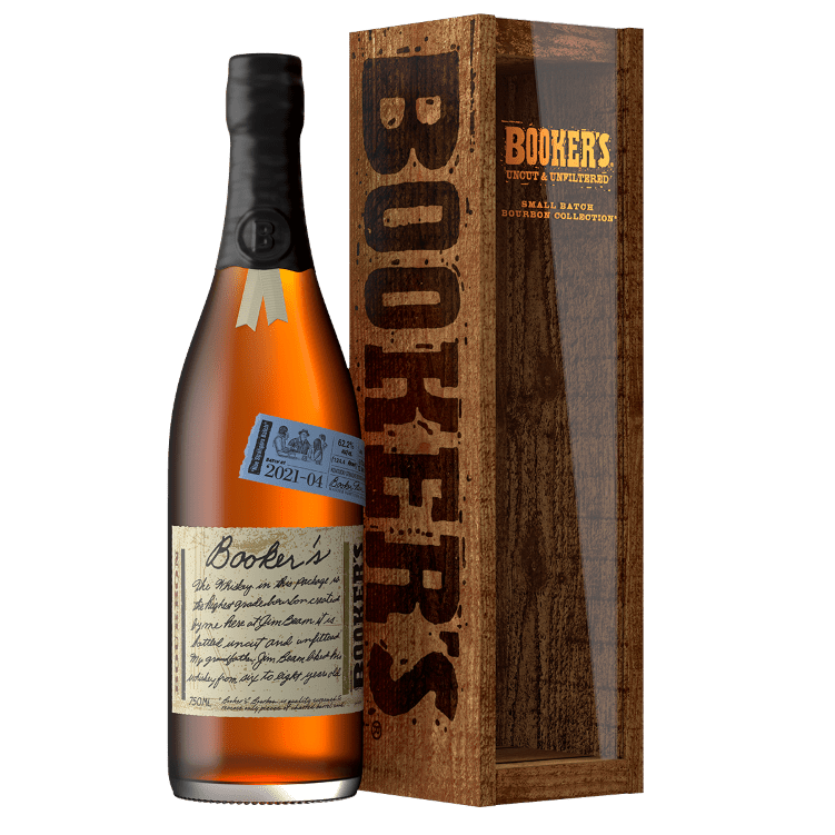 Bourbon Whiskey Booker’s Small Batch Bourbon 2021 - 04, "NOE STRANGER'S BATCH" 750ml LP Wines & Liquors