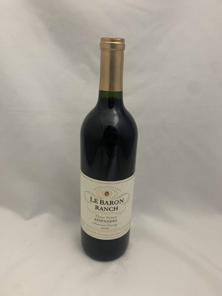 California Red Wines Le Baron Ranch Three Sisters Zinfandel 2008 750ml LP Wines & Liquors