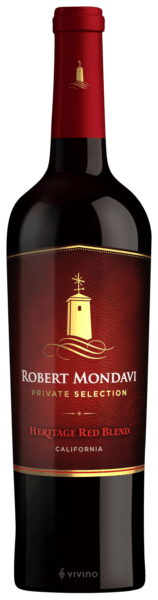 California Red Wines Robert Mondavi California Heritage Red Blend Private Selection LP Wines & Liquors