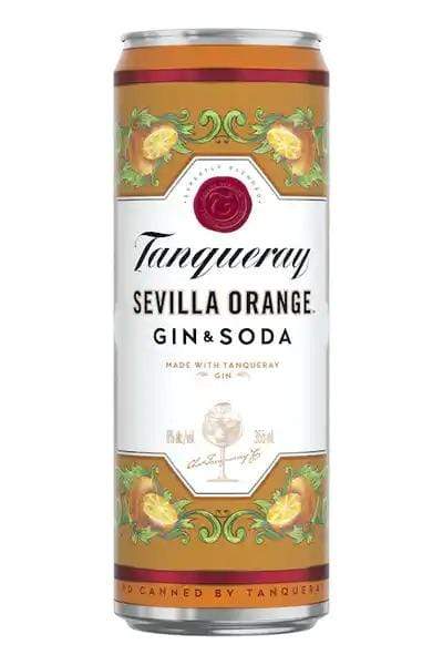 Gin Tanqueray Sevilla Orange Gin & Soda Cans 355ml LP Wines & Liquors