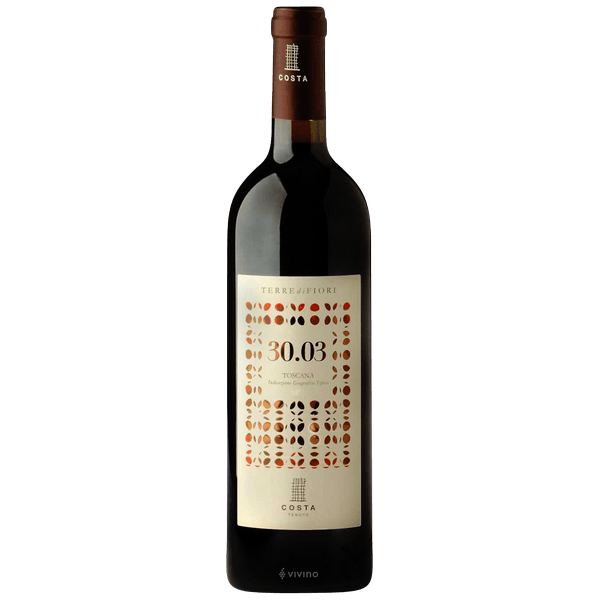 Italy Red Wines Terre di Fiori 30.03 Toscana 2013 750ml LP Wines & Liquors
