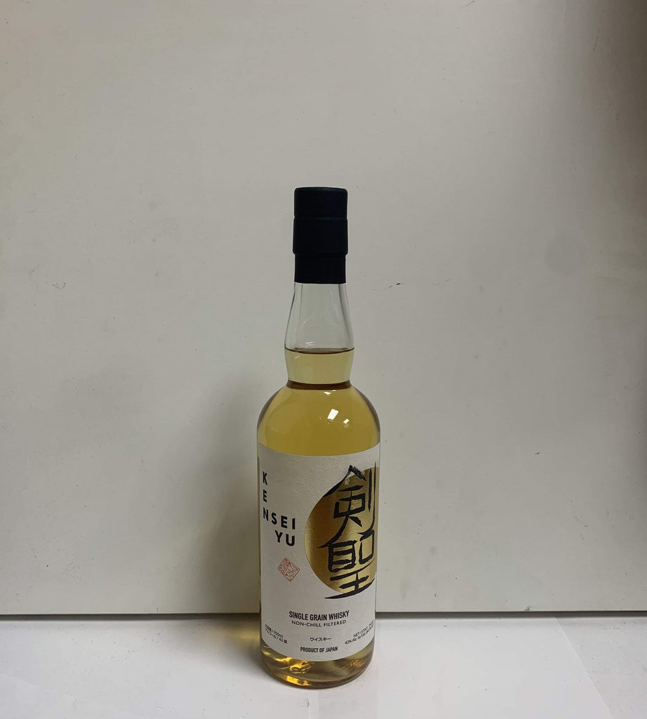 Japanese Whisky Kensei Yu Single Grain Japanese Whiskey LP Wines & Liquors