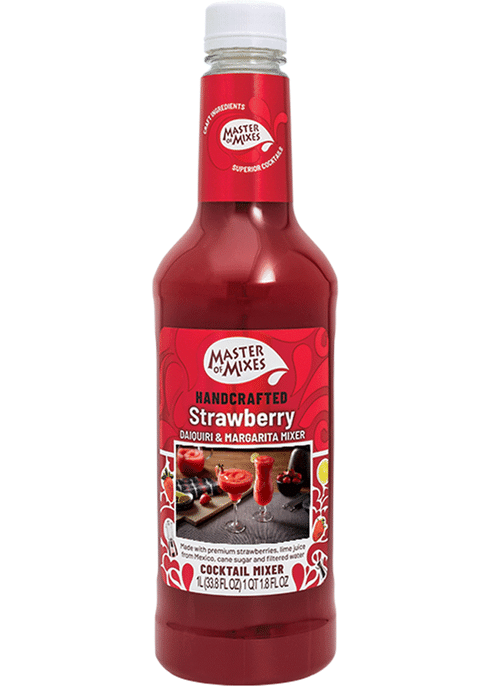 Liquers Master of Mixers Strawberry Daiquiri Margarita Mixer 1L LP Wines & Liquors