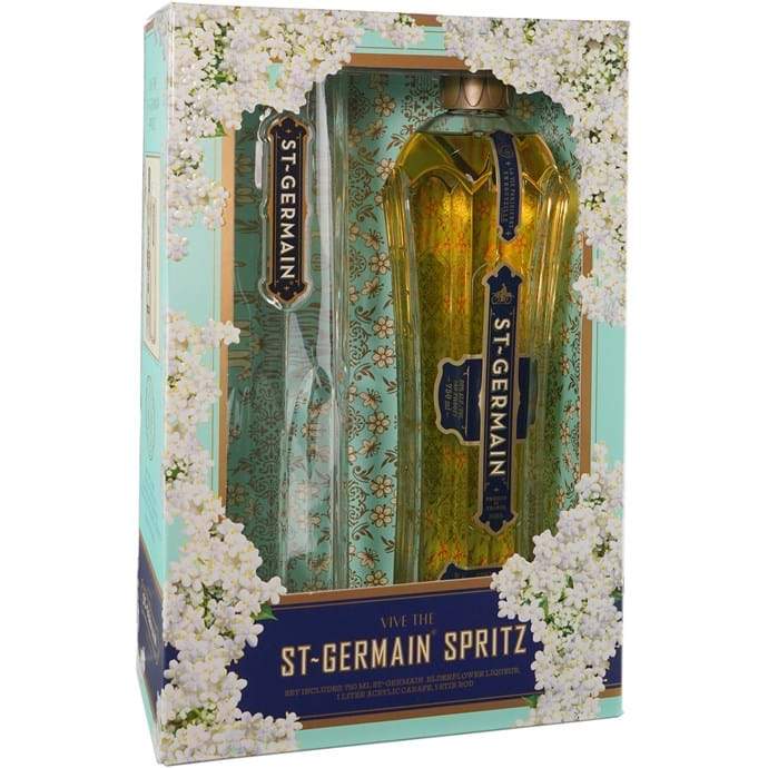 Liquers St-Germain Liqueur Gift Set + Carafe 750ml LP Wines & Liquors