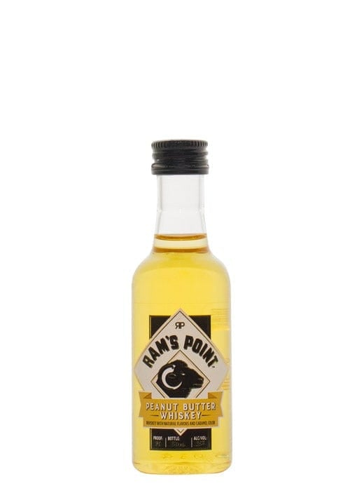 More Whiskey Ram’s Point Peanut Butter Whiskey 50ml LP Wines & Liquors