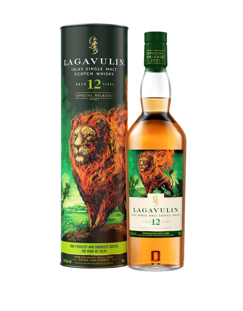 Scotch Whiskey Lagavulin 12 Year 2021 Special Release Single Malt Scotch Whisky 750ml LP Wines & Liquors