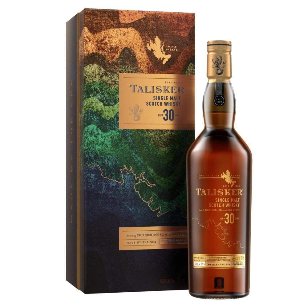 Scotch Whiskey Talisker 30 Year Scotch Whiskey 2021 Release 750ml LP Wines & Liquors