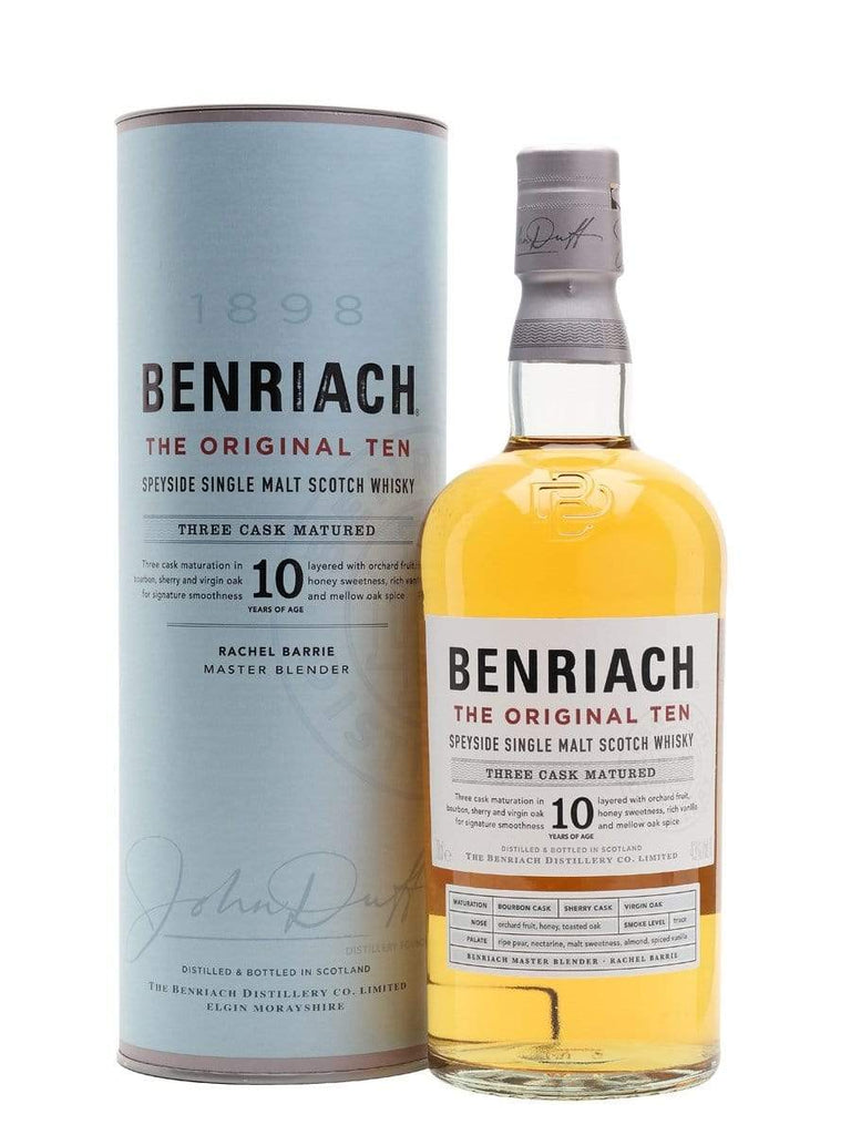 Scotch Whisky Benriach The Original Ten Speyside Single Malt Scotch Whisky LP Wines & Liquors