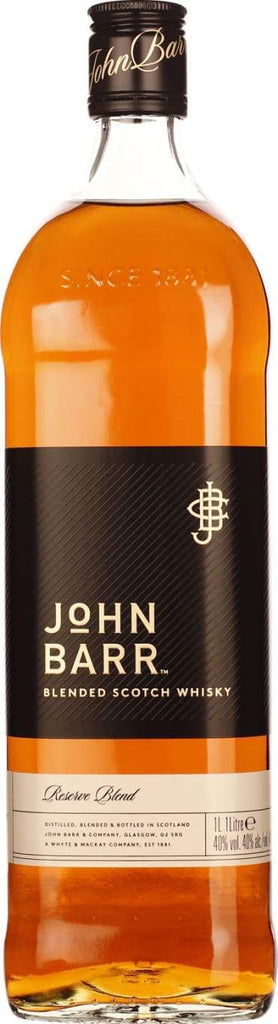 Scotch Whisky John Barr Blended Scotch Whiskey 1L LP Wines & Liquors