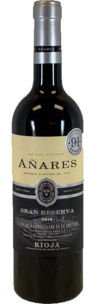 Spain Red Wines Anares Gran Reserva Rioja Red Wine 750ml LP Wines & Liquors