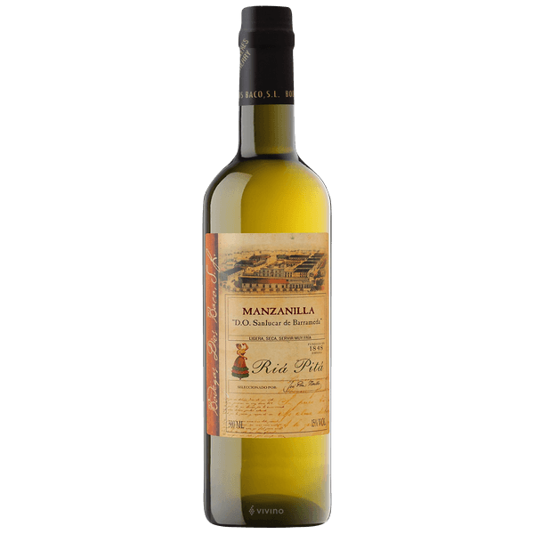 Spain Red Wines Ria Pita Manzanilla Sherry 500ml LP Wines & Liquors