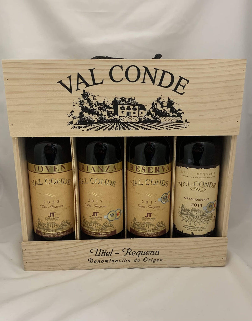Spain Red Wines Val Conde Utiel-Requena Gift Set LP Wines & Liquors
