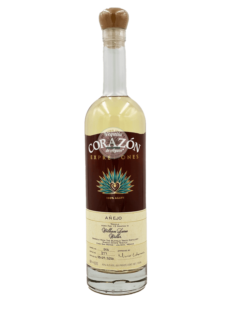 Tequila Corazon Anejo Aged in William Larue Weller 750ml LP Wines & Liquors