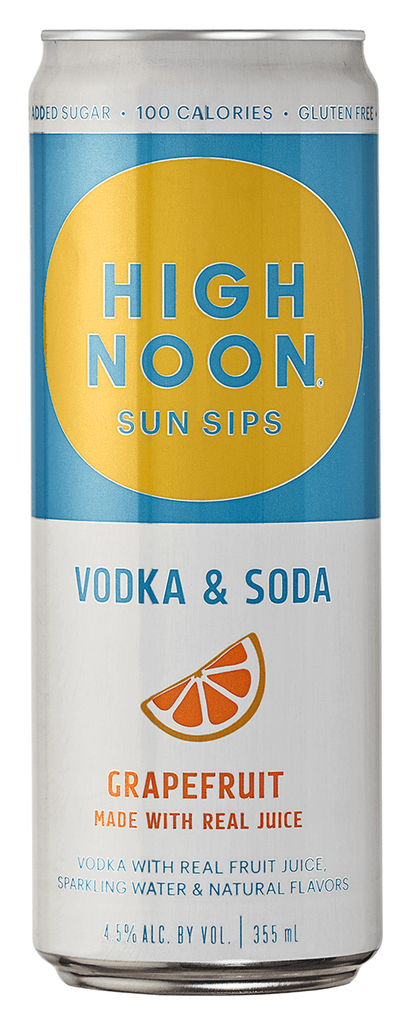 Vodka High Noon Seltzer Grapefruit LP Wines & Liquors