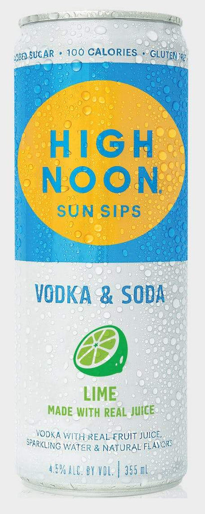 Vodka High Noon Seltzer Lime LP Wines & Liquors