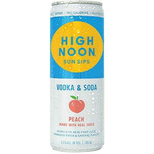 Vodka High Noon Seltzer Peach LP Wines & Liquors