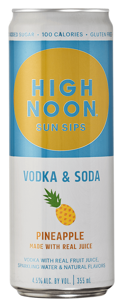 Vodka High Noon Seltzer Pineapple LP Wines & Liquors