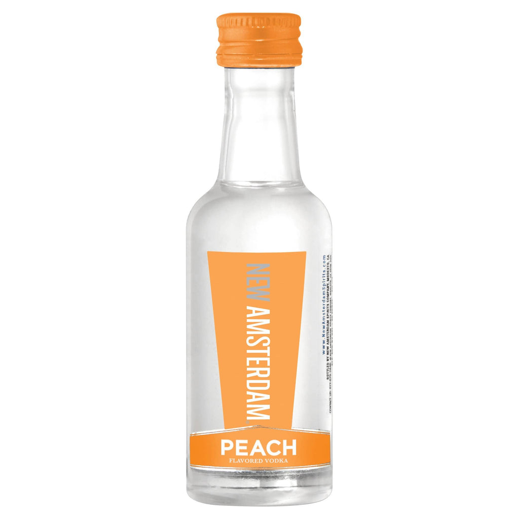 Vodka New Amsterdam Vodka Peach Mini 50ml LP Wines & Liquors