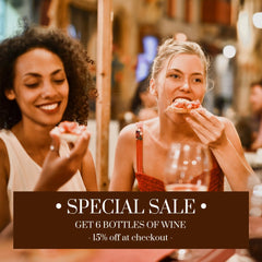Special Sale on Wine 15% off