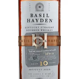 Bourbon Whiskey Basil Hayden Bourbon 10 years L&P Wines & Liquors
