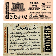 Bourbon Booker's Bourbon 2024-02. LP Wines & Liquors