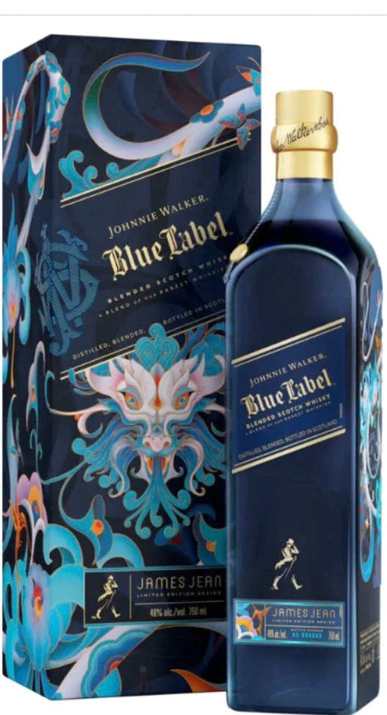 Johnnie Walker Blue Label Year of the Wood Dragon Lunar New Year Limited Edition Blended Scotch Whisky LP Wines & Liquors