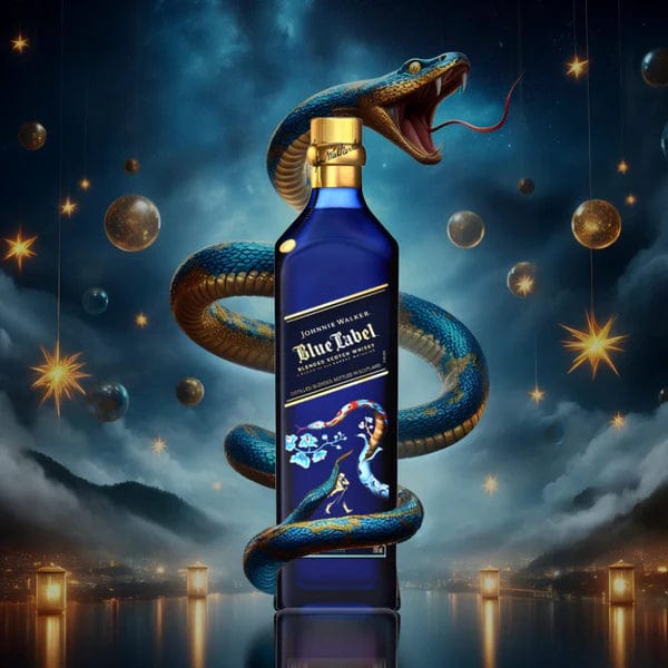 Scotch Whisky Johnnie Walker Blue Label Year Of The Snake Limited Edition.750ml LP Wines & Liquors