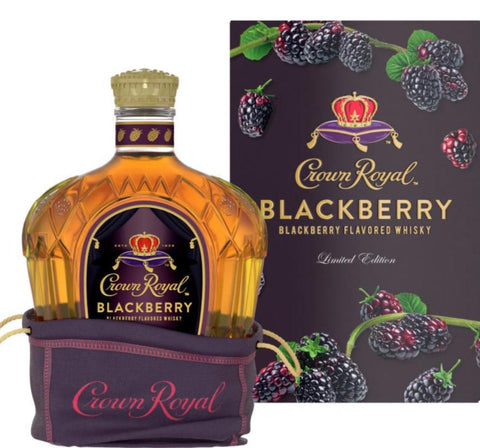 Whiskey Crown Royal Blackberry Flavored Whisky 750ml LP Wines & Liquors
