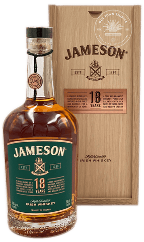 Irish Whisky Jameson 18 Years Irish Whiskey  750ml L&P Wines & Liquo