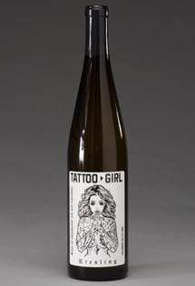 New Zealand White Wines Tattoo Girl Riesling 750ml L&P Wines & Liquo