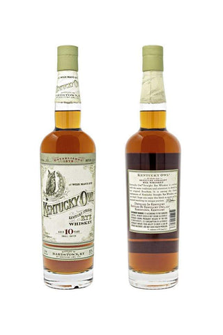 Rye Whisky Kentucky Owl 10-Year Old  Straight Rye Batch #3. L&P Wines & Liquo