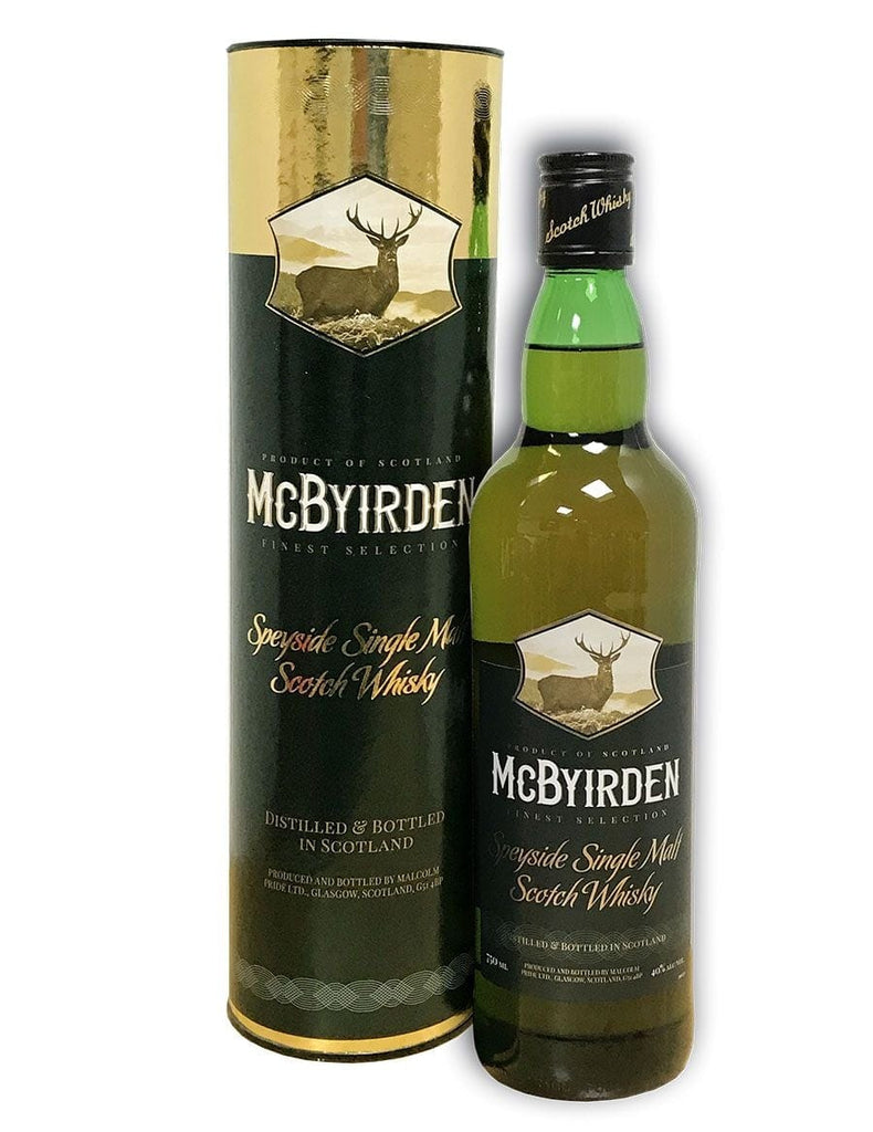Scotch Whisky McByirden Speyside Single Malt 750ml L&P Wines & Liquo