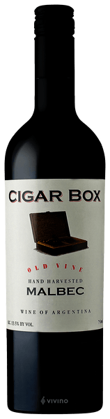 Argentina Red Wines Cigar Box Malbec 750 ml L&P Wines & Liquors
