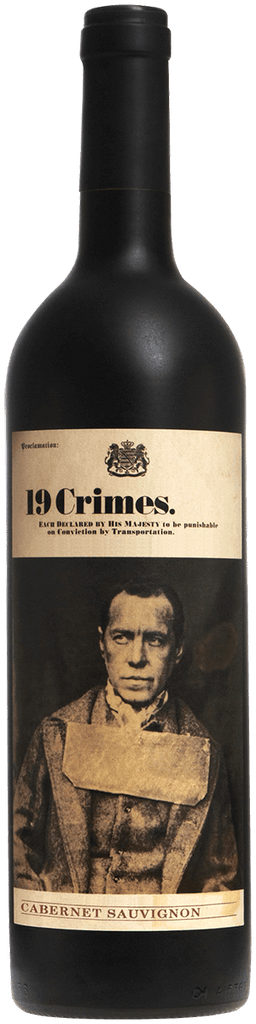 Australia Red Wines 19 Crimes Cabernet Sauvignon 750 ml L&P Wines & Liquors