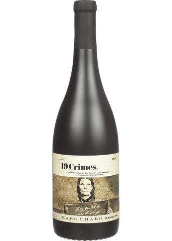 Australia White Wines 19 Crimes Hard Chard 2017  750ML L&P Wines & Liquors