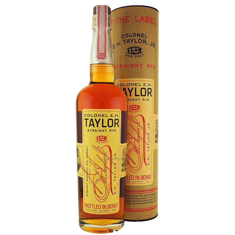 Bourbon E.H. Taylor Straight Rye L&P Wines & Liquors