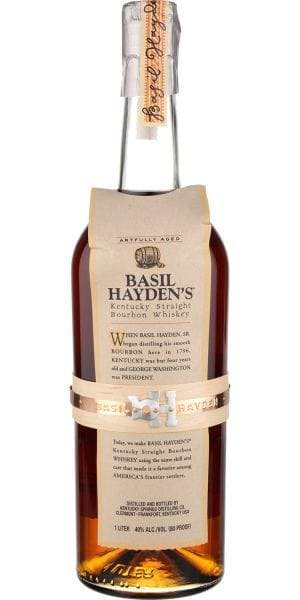 Bourbon Whiskey Basil Hayden's Kentucky Straight Bourbon Whiskey 1L L&P Wines & Liquors